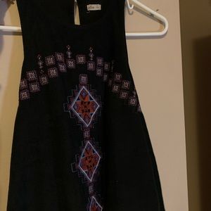 Hollister suede actez tank